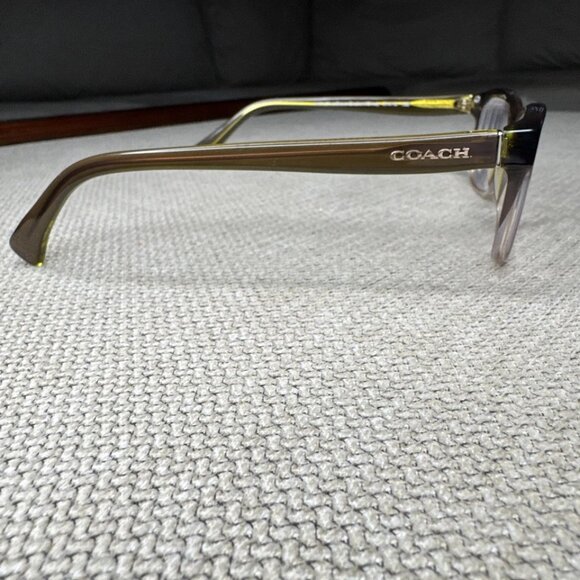 Coach Eyeglasses HC 6089 5400 Olive Brown Gradient 51-16-135 Frames Only - Picture 3 of 3